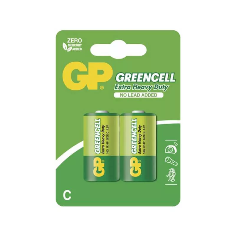 GP Greencell R14 baby elem 14 2db (ár/db) GP Greencell R14 baby elem 14 2db (ár/db)