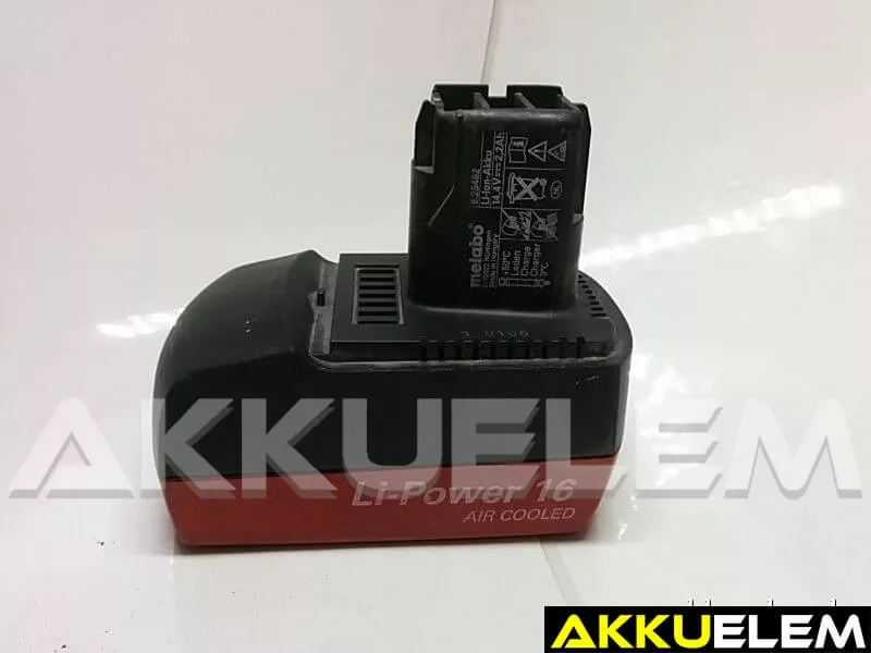 AKKUFELÚJÍTÁS Metabo Li-Power 16 14,4V 3Ah Lithium Ion