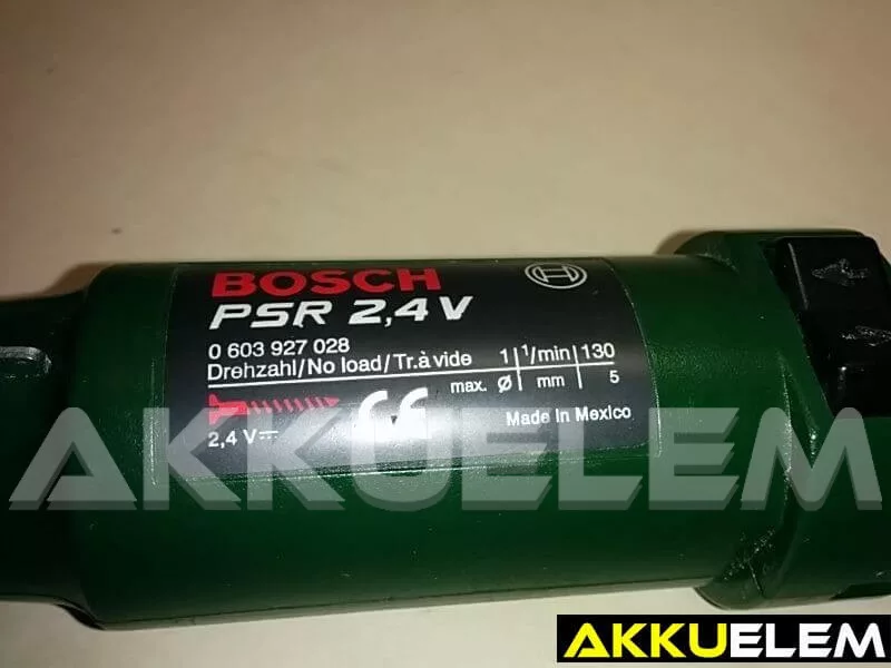 AKKUFELÚJÍTÁS Bosch PSR 2,4V 2Ah