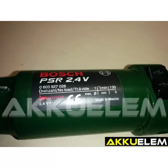 AKKUFELÚJÍTÁS Bosch PSR 2,4V 2Ah