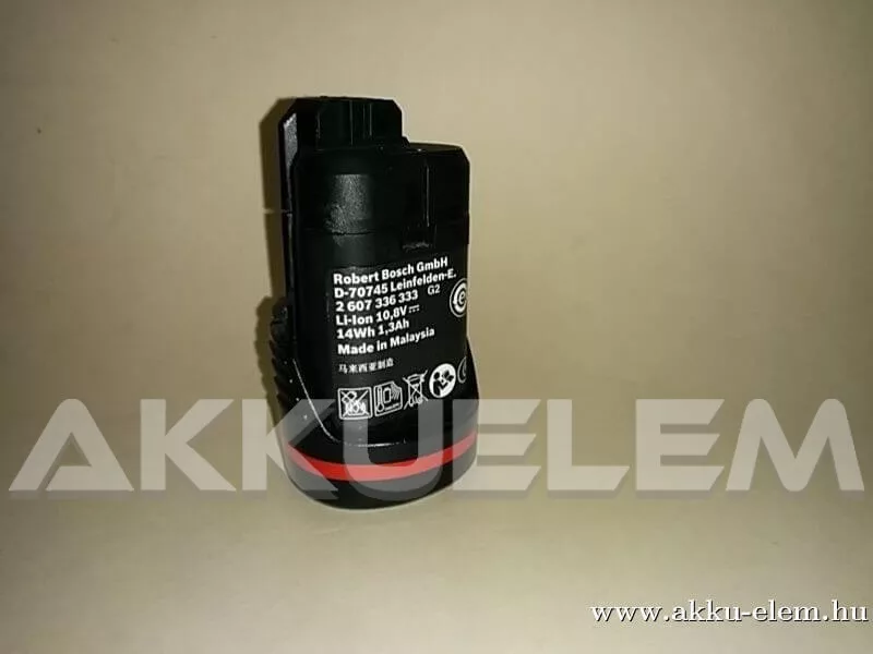 AKKUFELÚJÍTÁS Bosch 10.8V 1300mAh 14Wh
