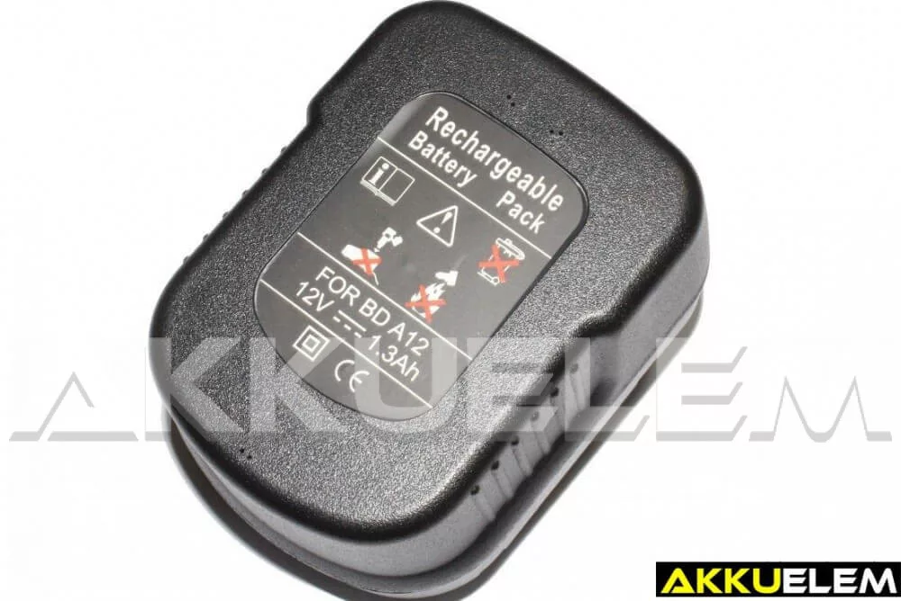 AKKUFELÚJÍTÁS Black & Decker 12V 2.2Ah  (4/5SC)