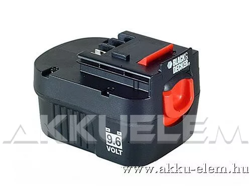 AKKUFELÚJÍTÁS Black & Decker 9.6V 1.6Ah  (SUBC)