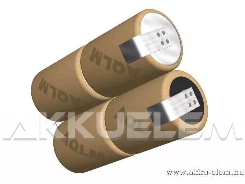 4.8V 1600mAh 4db ipari cella egyéni kialakításban.