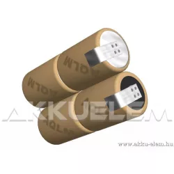 4.8V 2000mAh 4db ipari cella egyéni kialakításban.