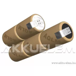   6V 1300mAh 5db ipari cella egyéni kialakításban. F verzió.