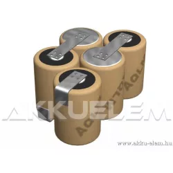 6V 2000mAh 5db ipari cella egyéni kialakításban.