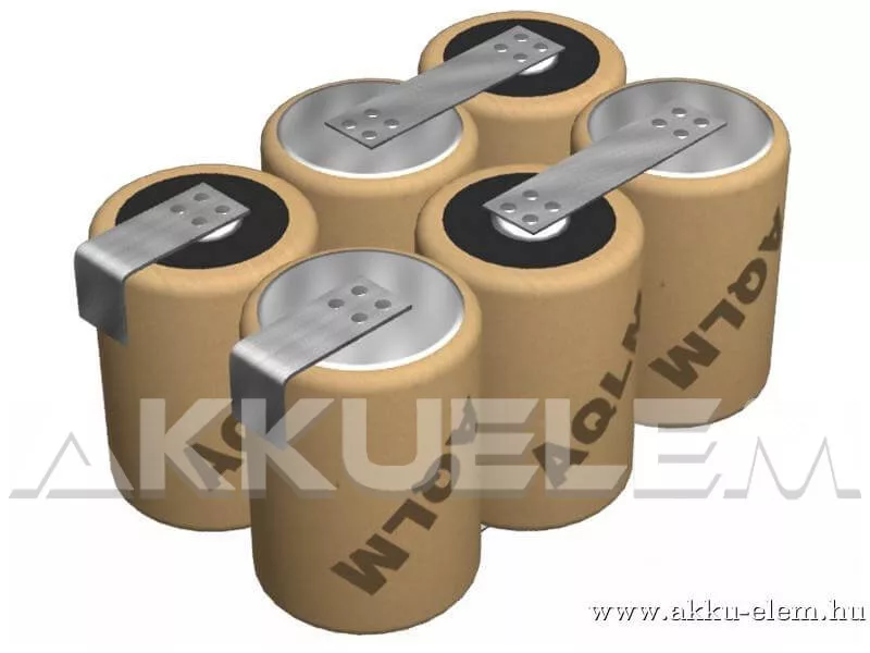 7.2V 1300mAh 6db ipari cella egyéni kialakításban
