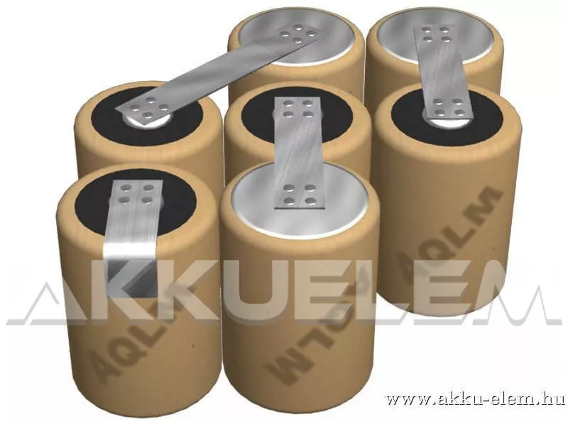 8.4V 1300mAh 7db ipari cella egyéni kialakításban