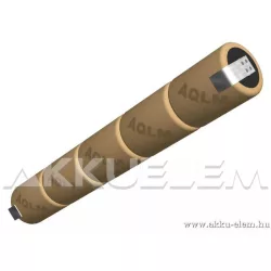   6V 1300mAh 5db ipari cella egyéni kialakításban. D verzió.