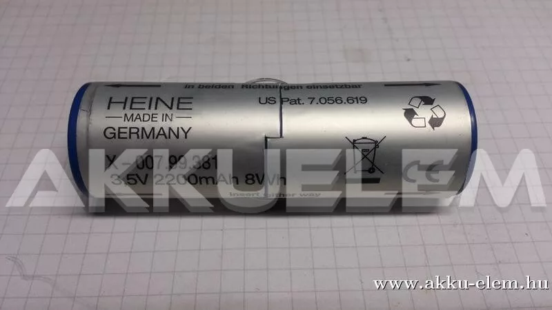 AKKUFELÚJÍTÁS Heine X-007.99.381 akku