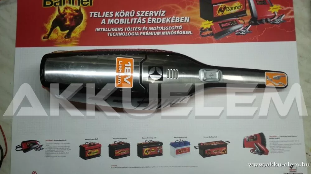 AKKUFELÚJÍTÁS Electrolux 18V Li-ion  ZB3011, 2.1Ah akkucellából