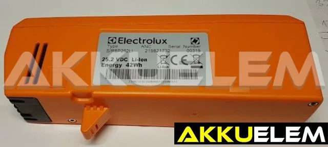 AKKUFELÚJÍTÁS Electrolux 25,2V SIRBP252Li 42Wh, 2,1Ah akkucellából