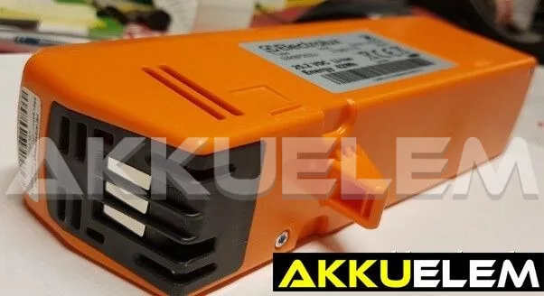 AKKUFELÚJÍTÁS Electrolux 25,2V SIRBP252Li 42Wh, 2,1Ah akkucellából