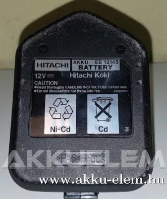 AKKUFELÚJÍTÁS Hitachi EB1214S 12V 12Ah vagy 2.2Ah