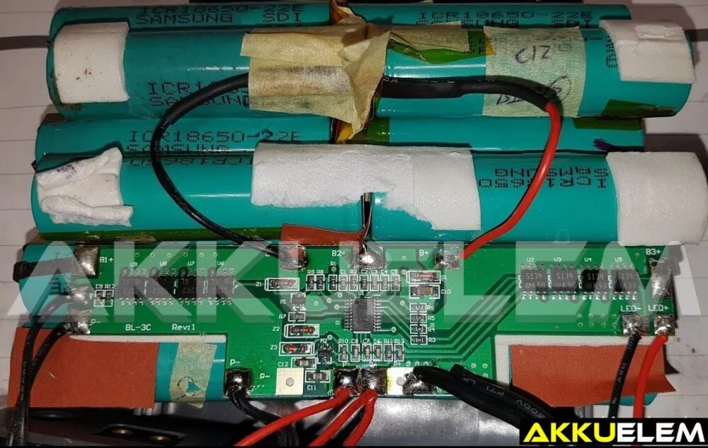 AKKUFELÚJÍTÁS CityTek 21.6V 5.2Ah Ipari kamera akku