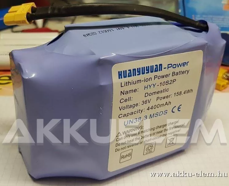 AKKUFELÚJÍTÁS Mini segway (hoverboard) akkupakk 36V 4,4Ah