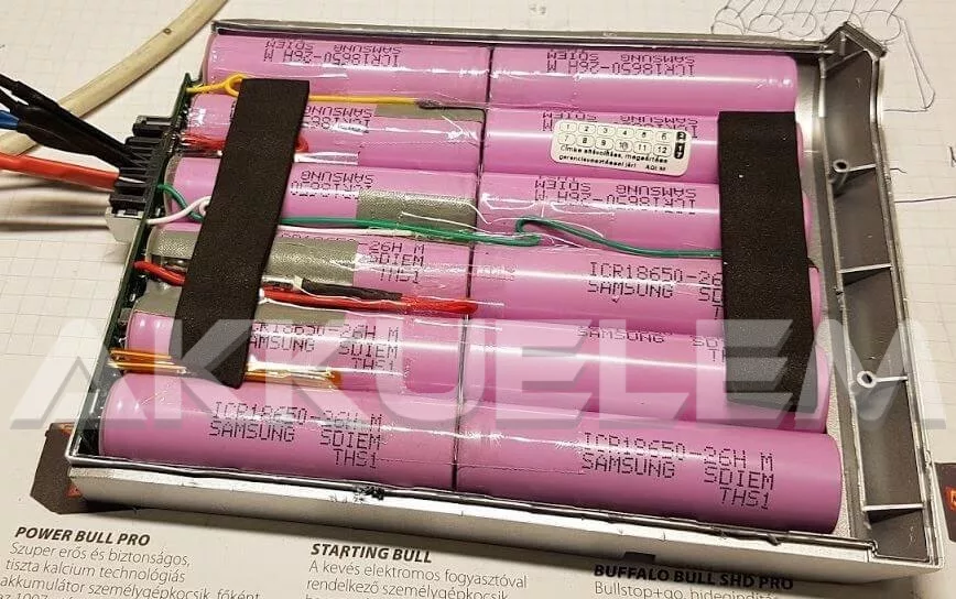 AKKUFELÚJÍTÁS General Electric Notebook akkufelújítás 11.1V, 10.4Ah