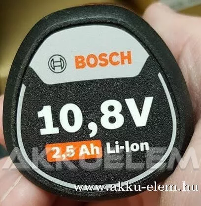 AKKUFELÚJÍTÁS Bosch 10.8V 2.5Ah Li-Ion akku