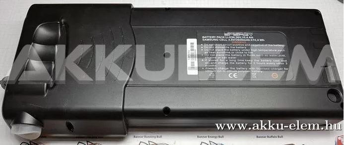 AKKUFELÚJÍTÁS Samsung Leader Fox Energy 36V 10.4Ah