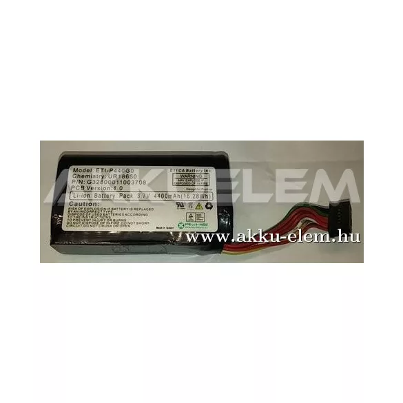 AKKUFELÚJÍTÁS ETI-P440G0 3.7V 4.4Ah