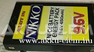 AKKUFELÚJÍTÁS Nikko Játékautó 9.6V 800mAh