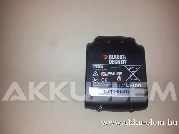 AKKUFELÚJÍTÁS B&D BL1114 14.4V 1.1Ah
