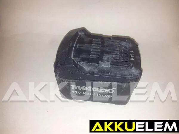 AKKUFELÚJÍTÁS METABO 12V 3.3Ah