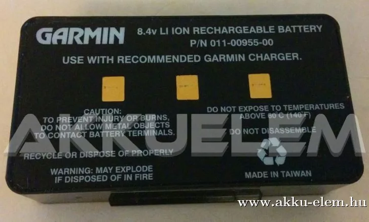 AKKUFELÚJÍTÁS GARMIN Navi 8.4V 011-00955-00
