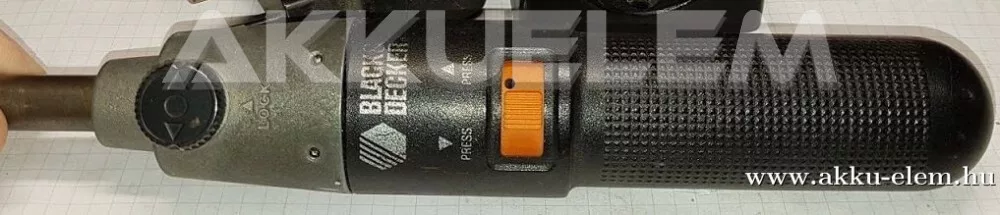 AKKUFELÚJÍTÁS B&D csavarbehajtó 2.4V 1.3Ah
