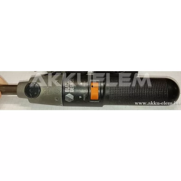 AKKUFELÚJÍTÁS B&D csavarbehajtó 2.4V 1.3Ah