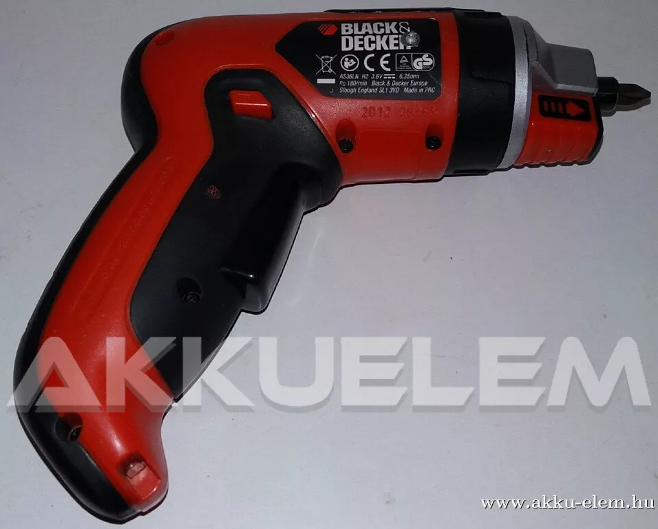 AKKUFELÚJÍTÁS Black & Decker AS36LN 3,6V Li-ion csavarbehajtó gép