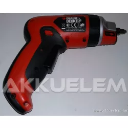   AKKUFELÚJÍTÁS Black & Decker AS36LN 3,6V Li-ion csavarbehajtó gép