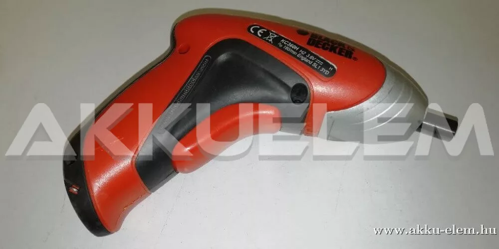 AKKUFELÚJÍTÁS Black & Decker KC360H csavarozógép