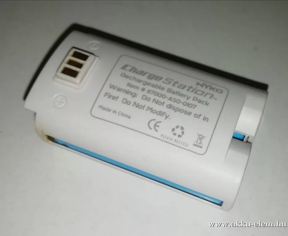 AKKUFELÚJÍTÁS Wii Nyko 87000-A50-0107