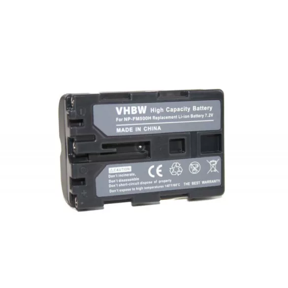 Sony NP-FM500H utángyártott akkumulátor - VHBW