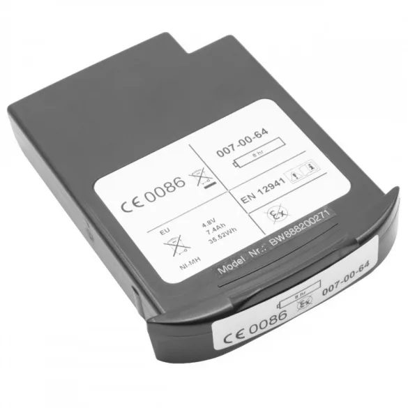 3M Jupiter 0070063P fekete 4.8V 7400mAh utángyártott akkumulátor - VHBW