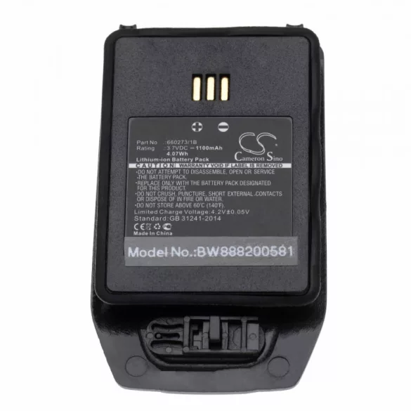 Aastra DT413, Avaya 660273/1B 1100mAh utángyártott akkumulátor - VHBW