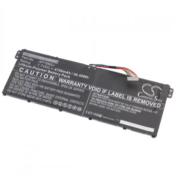 Acer Aspire 3 A315-21 AP16M5J 4750mAh utángyártott akkumulátor - VHBW