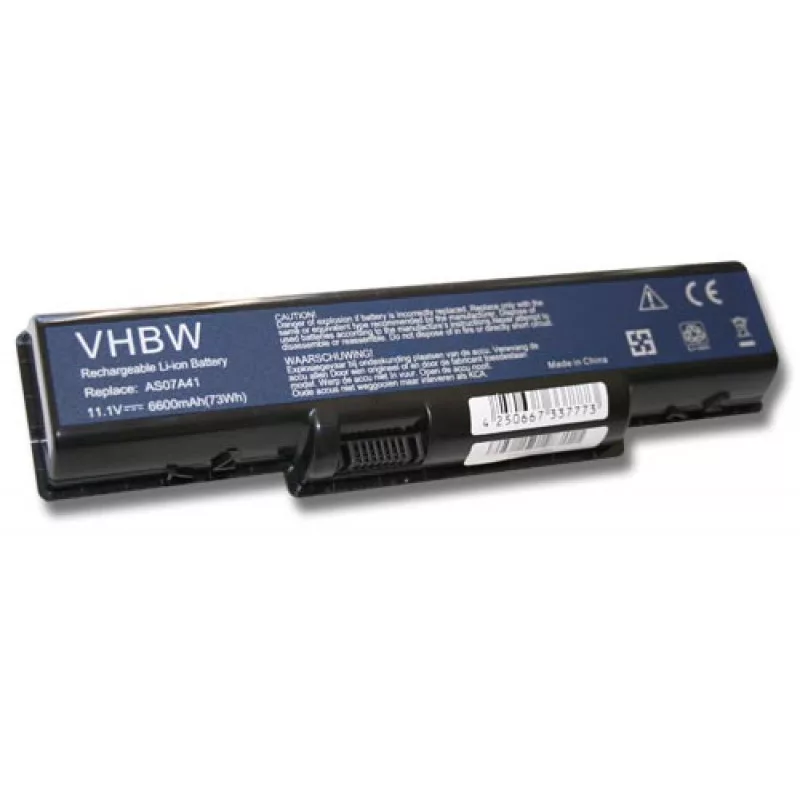 Acer Aspire 4310 6600mAh utángyártott akkumulátor Acer Aspire 4310 6600mAh utángyártott akkumulátor