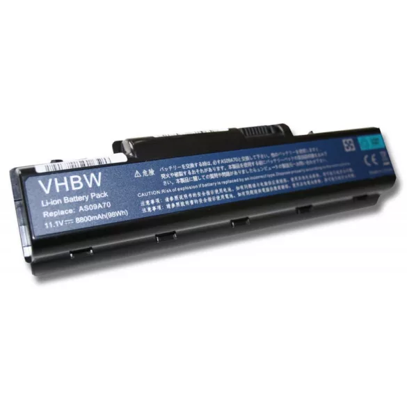Acer Aspire 4732 - 8800mAh utángyártott akkumulátor - VHBW