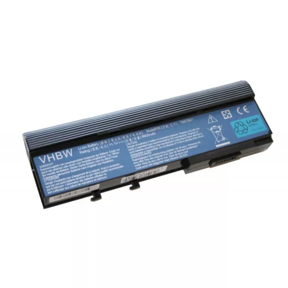 Acer Aspire 5550 6600mAh utángyártott akkumulátor - VHBW
