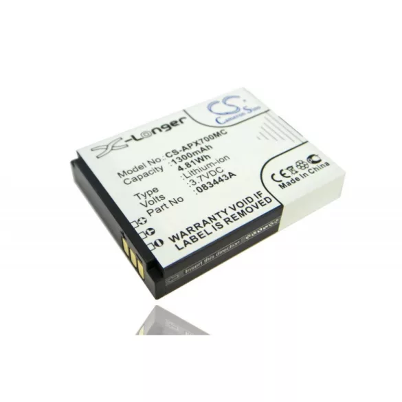 Actionpro ISAW A1 A2 A3 1300mAh utángyártott akkumulátor - VHBW