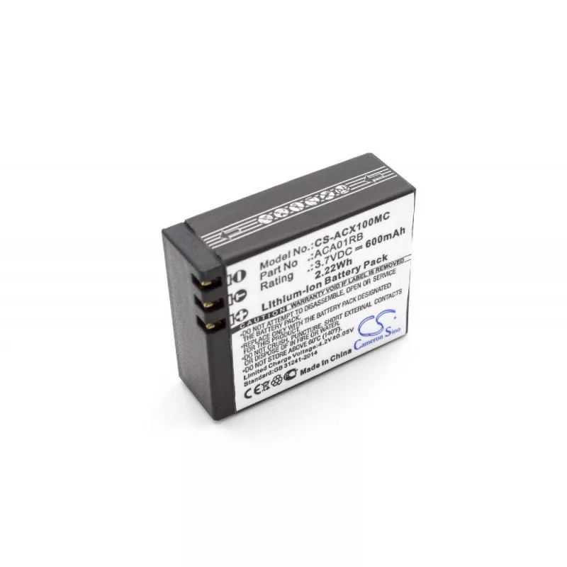 Activeon CX GOLD HD 600mAh utángyártott akkumulátor