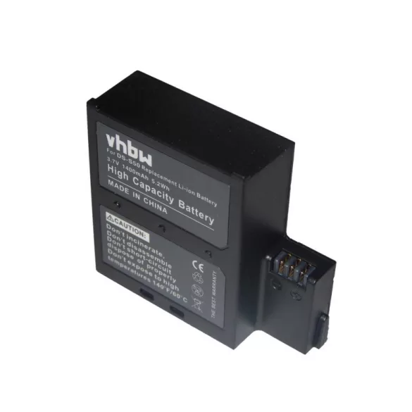 AEE DS-S50 1400mAh utángyártott akkumulátor - VHBW