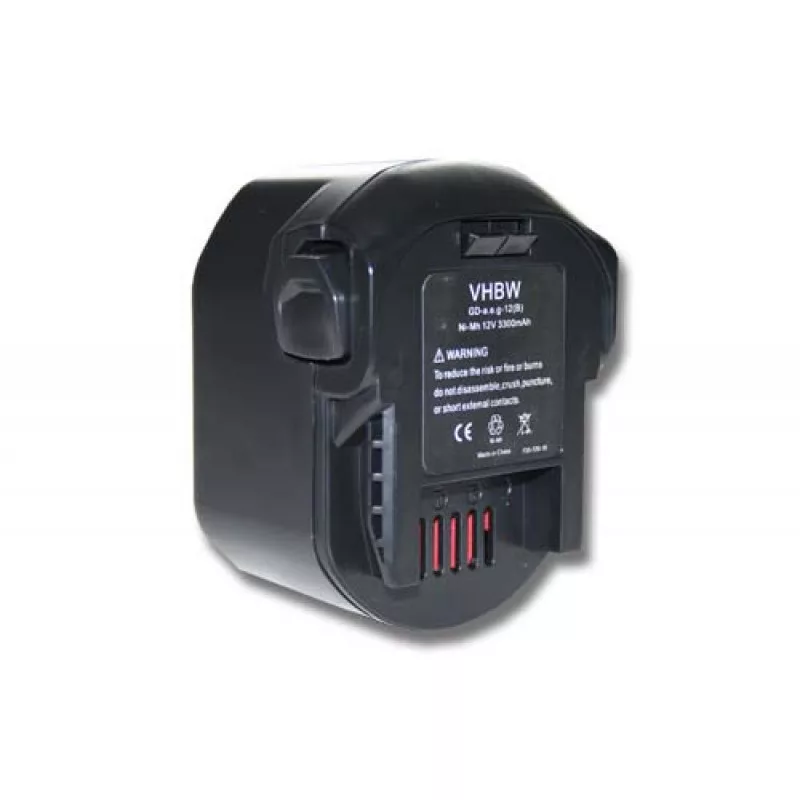 AEG BS12G 12V NI-MH 3300mAh utángyártott akkumulátor AEG BS12G 12V NI-MH 3300mAh utángyártott akkumulátor