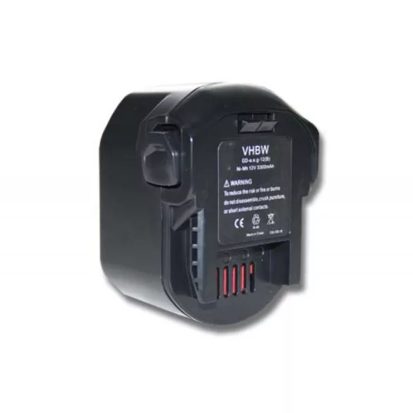 AEG BS12G 12V NI-MH 3300mAh utángyártott akkumulátor - VHBW