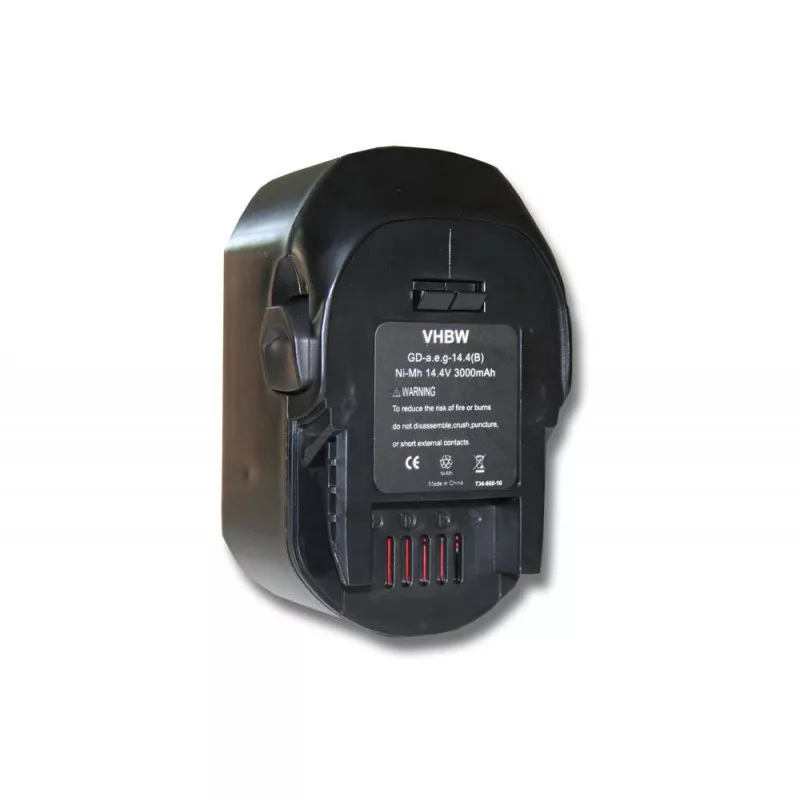 AEG B1420 B1420R 14.4V NI-MH 3000mAh utángyártott akkumulátor AEG B1420 B1420R 14.4V NI-MH 3000mAh utángyártott akkumulátor