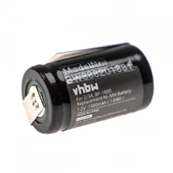   Akku2 PinsPanasonic ER398, ER201, Ni-MH, 1.2V, 1300mAh utángyártott akkumulátor