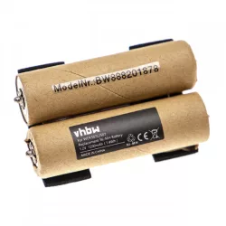   Akku-Set Panasonic ER146, ER147, Ni-MH, 1.2V, 1200mAh, WER507L2507 utángyártott akkumulátor